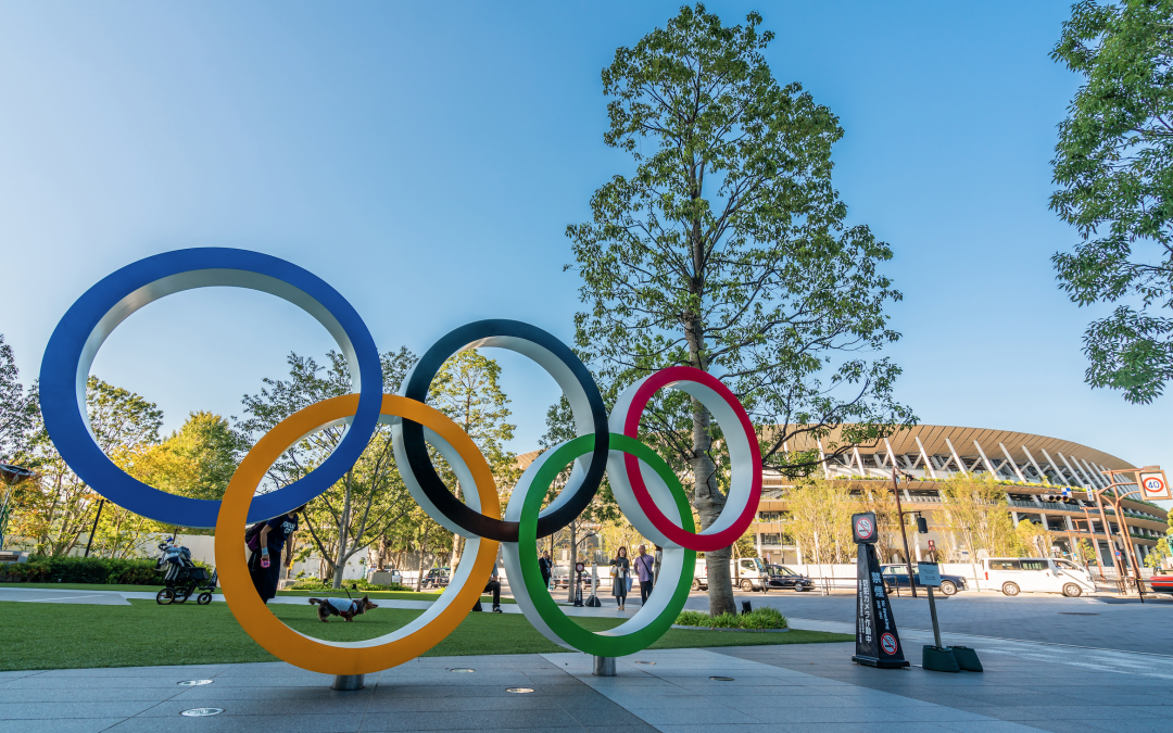 Tokyo Olympic rings